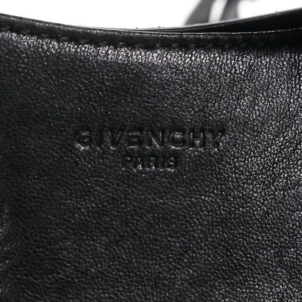 Givenchy Obsedia Shoulder Bag Black Lambskin Leat… - image 7